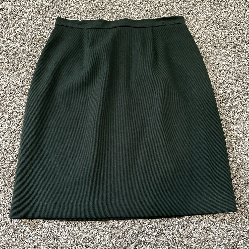 BCBG Maxazria Ribbed Knee-Length Skirt